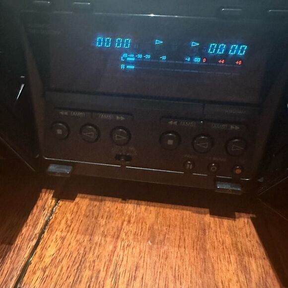 Sony TC-WE475 Dual Cassette Deck Tape Recorder Tested and Working Read - Picture 3 of 9